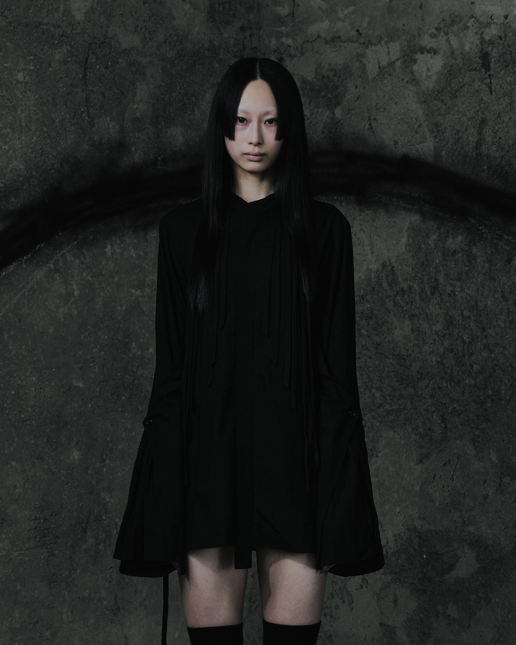 Ribbon Long Sleeves Shirt