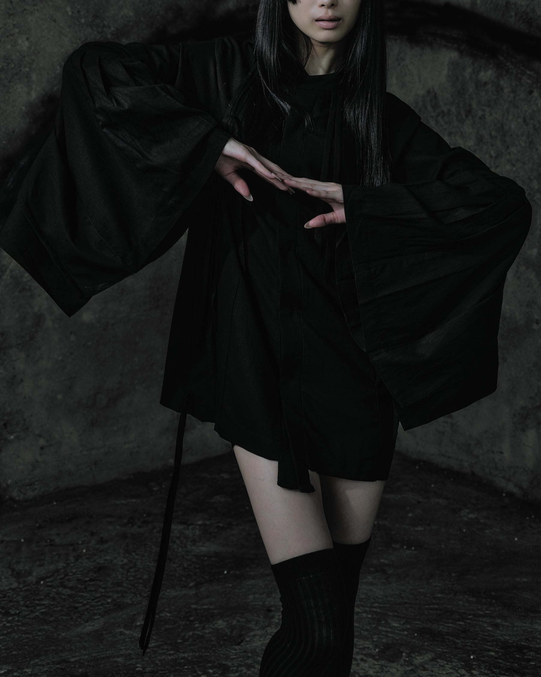 Ribbon Long Sleeves Shirt