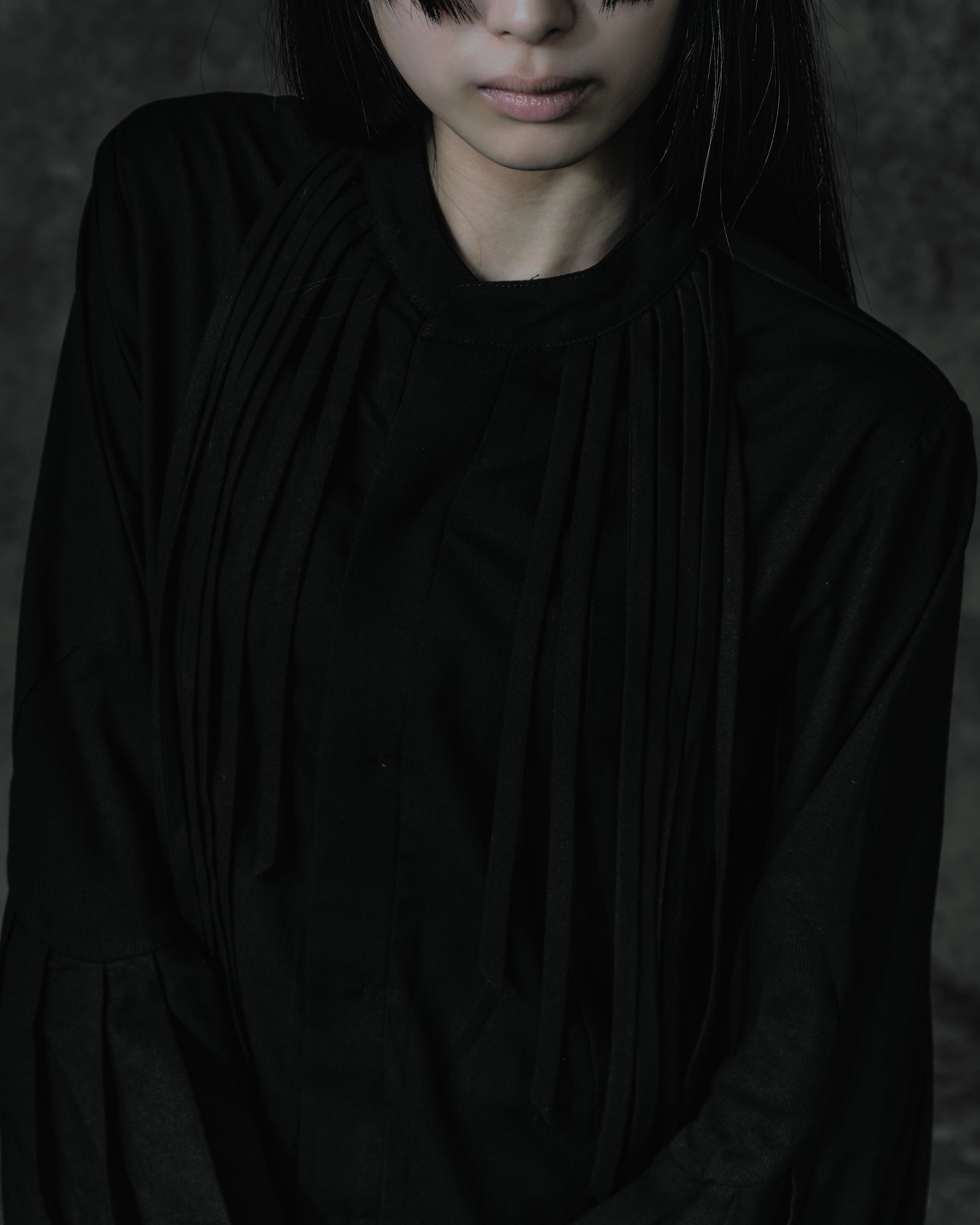 Ribbon Long Sleeves Shirt