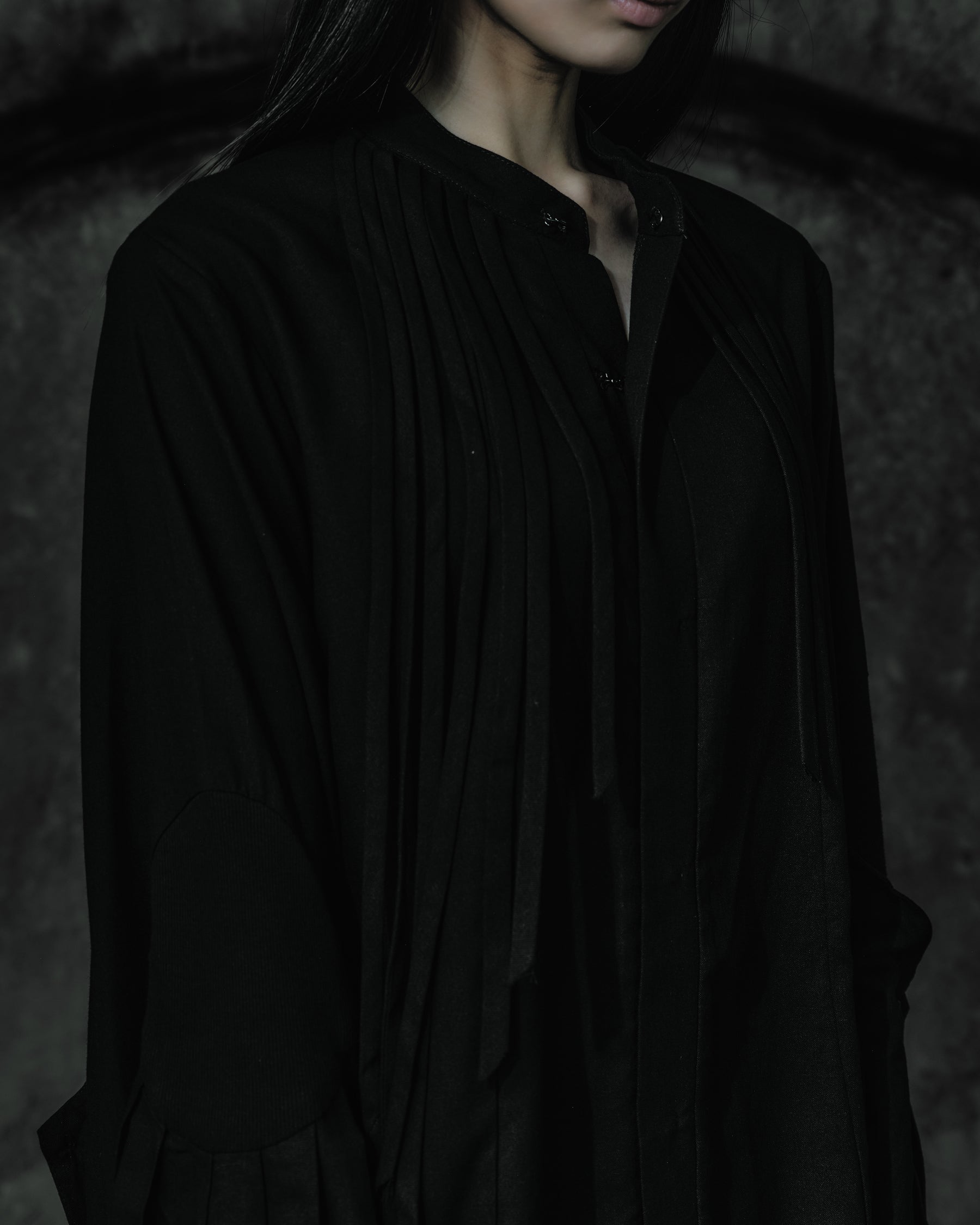 Ribbon Long Sleeves Shirt