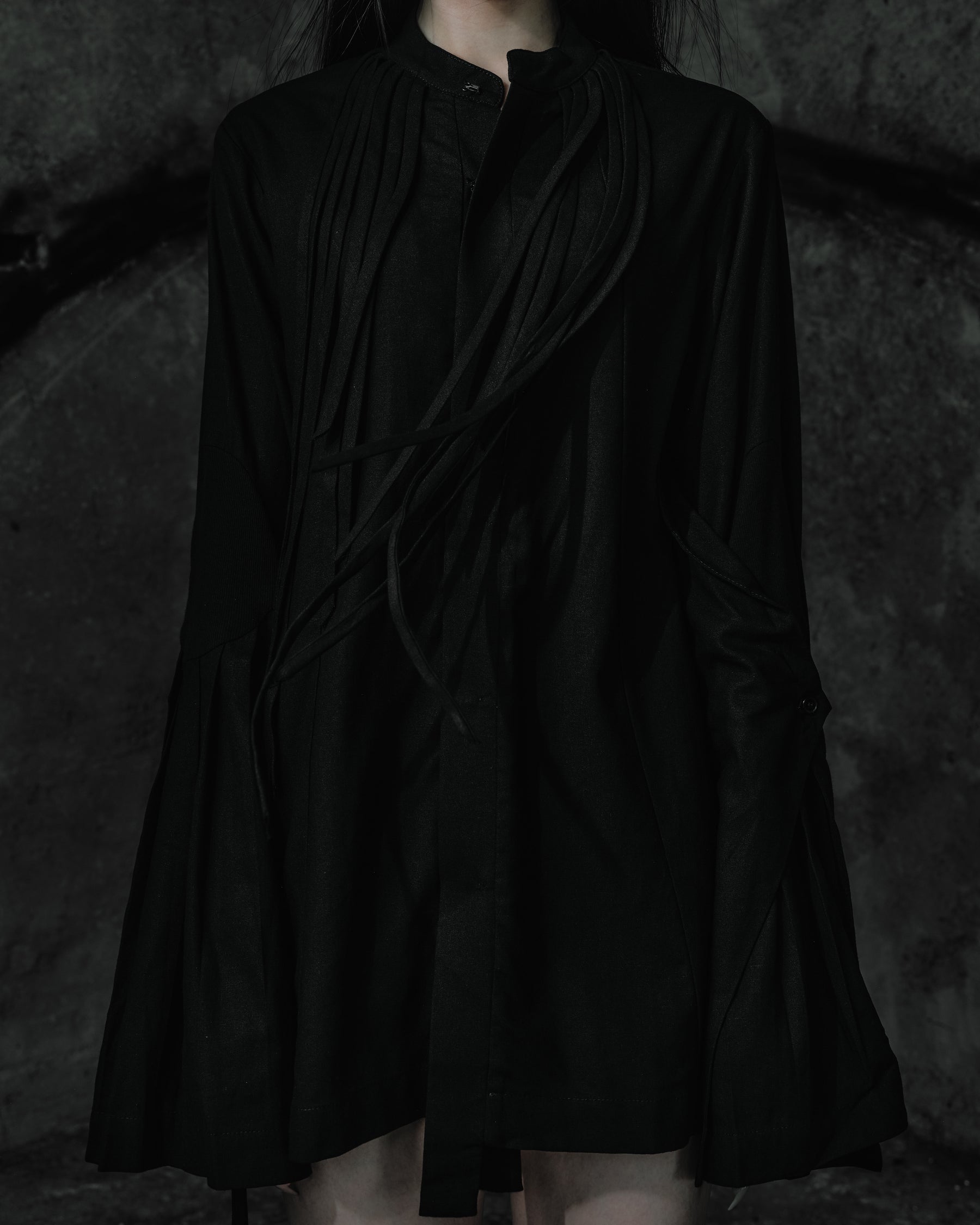 Ribbon Long Sleeves Shirt